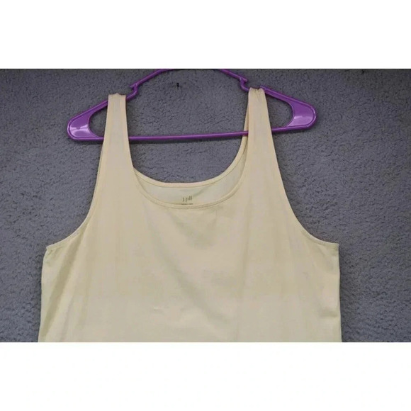 J. Jill Perfect Tank-Tank Top-Size XL-Yellow-Sleeveless-Very Soft - Picture 2 of 6